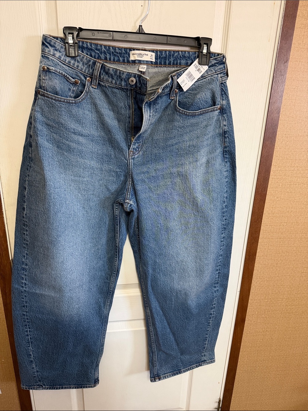 Abercrombie & Fitch High Rise Blue Denim Jeans